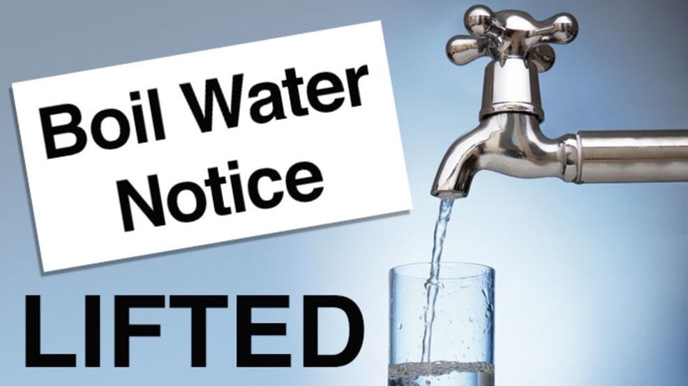 Boil Water Notice Lifted
